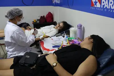notícia: Hospital de Clínicas mobiliza 106 doadores de sangue em campanha realizada em Belém
