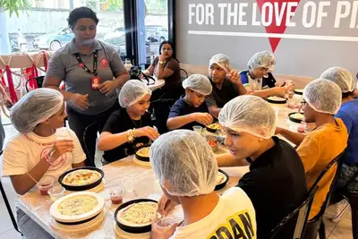 notícia: Pacientes do Hospital Oncológico Infantil Octávio Lobo participam do projeto 'Pequenos Chefs'