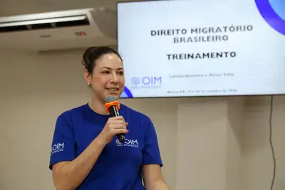 notícia: Seju promove curso de direito migratório e fortalece atenção a migrantes no Pará