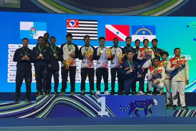 notícia: Pará conquista medalha de bronze no wrestling, a primeira nos Jogos da Juventude