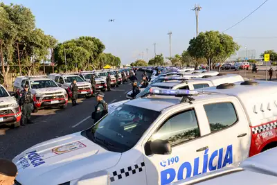 notícia: Governo do Pará entrega 164 novas viaturas à Polícia Militar para reforçar a segurança pública