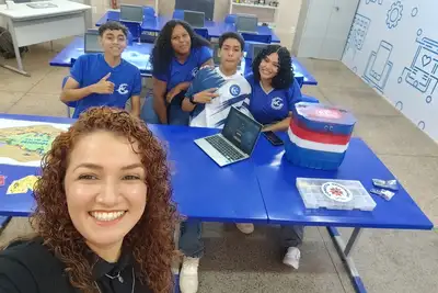 notícia: Projeto de alunos de Cotijuba transforma desafios ambientais em jogos com inteligência artificial e ganha projeção internacional