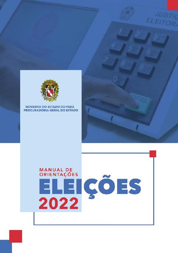 capa: Manual de Orientações Eleições 2022